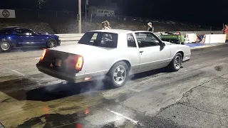 87 Monte Carlo SS at Central Illinois Dragway in Havana 406 SBC