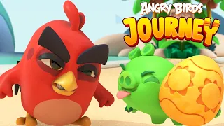 Angry Birds Journey - Ancient Ruins All Levels All Birds Unlocked - Gameplay Walkthrough