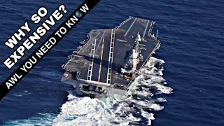 Why Ford Is The Most Expensive Aircraft Carrier In The World? #shorts USS Gerald R. Ford