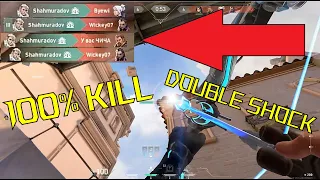 Double Kills with Double Shock Dart with Sova in VALORANT