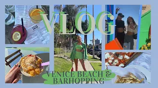 VLOG// Venice beach & barhopping in Santa Monica