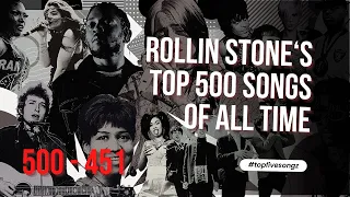 🎵 ROLLING STONE‘S 500 GREATEST SONGS OF ALL TIME 500 - 451🎵 #top500 #fivesongz