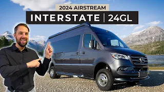 BEST CAMPERVAN | 2024 Airstream Interstate 24GL E1 Lounge FULL  Tour