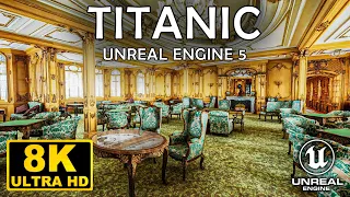 Walking the Titanic in 8K | ULTRA REALISTIC DEMO in UNREAL ENGINE 5