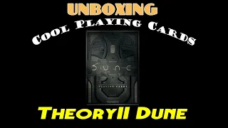 Unboxing Cool Playing Cards: Theory11 Dune - New Release 2022