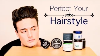 Mens Hairstyling | Choosing the BEST Product for Your Hairstyle