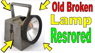 Restoration perfect  british railway lamp `1950 PERFECT RESTORATION