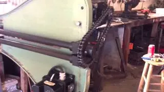 Modified harbor freight Bead roller