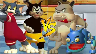 Tom and Jerry in War of the Whiskers Tom And Butch Vs Robot Cat And Spike (Master Difficulty)