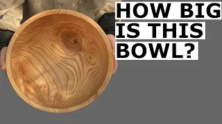 Woodturning - Big Ash Bowl #1