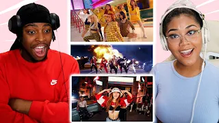 REACTING to KPOP for the FIRST TIME! (BLACKPINK, BTS , STRAY KIDS AND TWICE )- PART 2