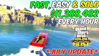 FAST, EASY, SOLO How To Do Cayo Perico Heist in JULY 2023! ( +SKIP PREPS GLITCH ) NEW UPDATED!