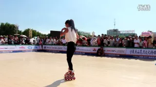 Zhong Feng Jin 2nd (senior woman) - 2016 Zhonning (China) International Skating Open