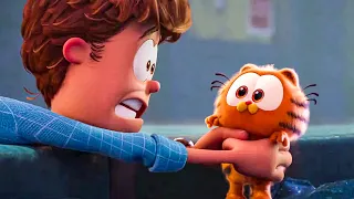 Jon Saves Baby Garfield - THE GARFIELD MOVIE Clip (2024)