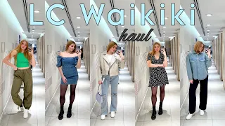 LC Waikiki haul 🩵| 21 весняний лук | перший раз міряю штани карго | нова колекція, знижки