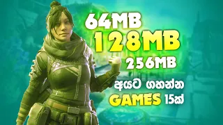 TOP 15 Games for Low END PC 64 MB _ 128 MB _ 256 MB VRAM & 4GB RAM PC