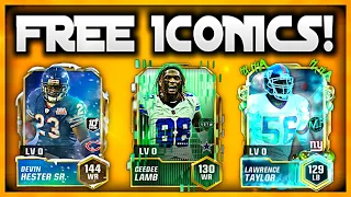 HOW TO GET FREE ICONIC PLAYERS! UPDATED INSANE METHODS! - Madden Mobile 24