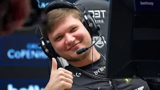 S1MPLE FIRST GAME FOR FALCONS VS METIZPORT CS2