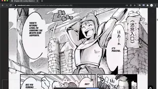 Manga Translation Demo - Chrome Extension