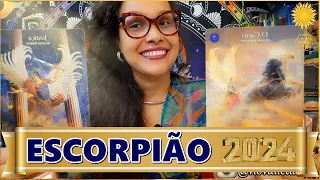 ♏ ESCORPIÃO ☆2024🎆 O ANO DO ACERTO DE CONTAS 🤩 A JUSTIÇA VEM COM FORÇA TOTAL 🔥XANGÔ E IANSÃ JUNTOS🍀