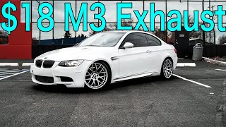 Making the E92 M3 LOUD for Cheap!