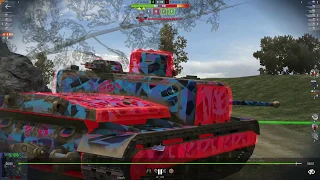 WoT Blitz 2020 02 03 MUSHASHIN Dracula  4542 damage, 6 kills, 1vs4