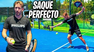 APRENDE el SAQUE de PÁDEL - Tutorial Sacar Perfecto con Álex Ruiz