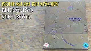 Bohemian Rhapsody - Bluray/DVD Steelbook (Rami Malek, Freddie Mercury)