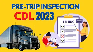 CDL EXAM 2023 PRE TRIP INSPECTION-Questions & answers.