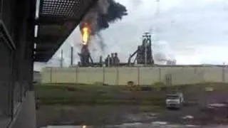 IJmuiden blast furnace blow-out