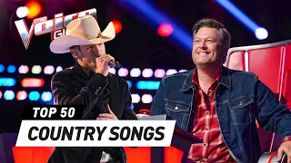 1,5 HOURS of COUNTRY MUSIC on The Voice!