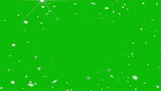 Green Screen Snow flakes Falling Motion Effect Background Video / Футаж Снежинки падают Хромакей