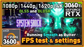 System Shock Remake PC - R5 3600 & RTX 3060 Ti - FPS Test and Settings | An UE 4 Game Running Great