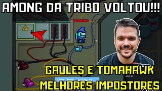 A NAVE VIROU UM CURRAL - Gaules jogando Among Us #4 (NOVO)