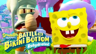 SpongeBob Battle for Bikini Bottom Rehydrated - 100% Walkthrough Part 2: Jellyfish Fields!