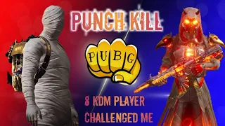 CAN I KILL A 8 KD GLACIER PLAYER WITH A PUNCH 👊? IPAD PRO 4-FINGERS CLAW HANDCAM