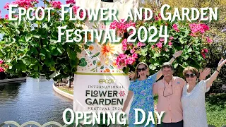 Epcot Flower and Garden Festival 2024 | Opening Day | Favorite Food, Drinks, and Booths