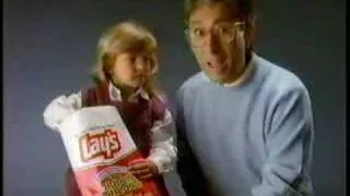 Lays chips commercial with Judith Barsi