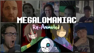 Glitchtale: "Megalomaniac" Re-Animated (Reaction Mashup)