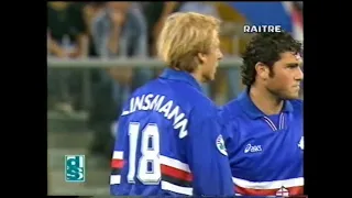 Sampdoria-Vicenza 2-1 Serie A 1997-98 1' Giornata