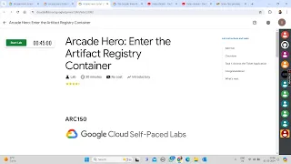 Arcade Hero: Enter the Artifact Registry Container || Lab Solution || Qwiklabs Arcade 2024