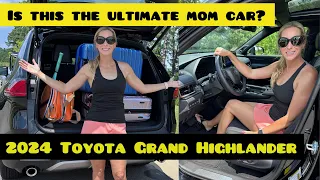 2x Highlander Mom sees if the Grand actually is. #Toyota #GrandHighlander