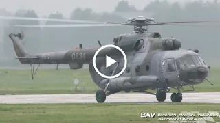 Mil Mi-17 "Hip-H" - Czech Air Force 0834 - landing at Nordholz Naval Air Base [SAR-Meet23]