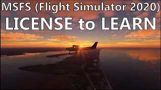 MSFS - License to Learn, the Private Pilot Check ride.  (AH VFR/Private pilot flight lesson 18.)