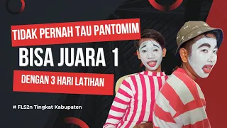 Juara 1 pantomim | FLS2N Pantomim tingkat SMP Kabupaten Pamekasan