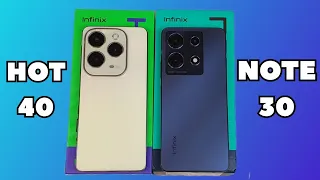 INFINIX HOT 40 VS INFINIX NOTE 30 - ЧТО ВЫБРАТЬ? ПОЛНОЕ СРАВНЕНИЕ!