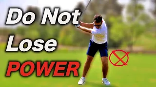HOW TO STOP A REVERSE PIVOT IN THE GOLF SWING | Golf Swing Tips