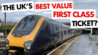 Is THIS the UK's Best Value First Class Ticket?  Avanti West Coast, Crewe to Holyhead