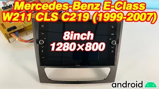 Mercedes-Benz W211 Car radio replacement Wireless Android Auto Stereo