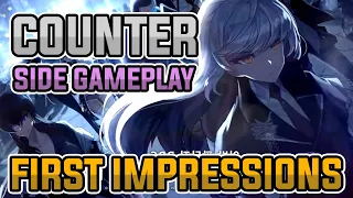 Counter: Side KR Version Summons + First Impressions Gameplay (Android)